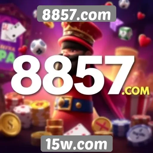Exploração das opções de jogos disponíveis no 8857.com