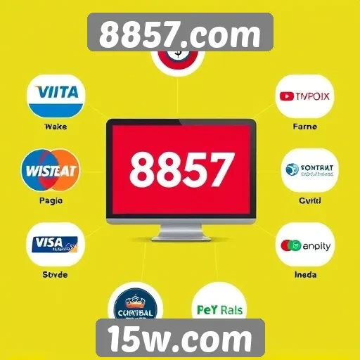 Avaliação dos métodos de pagamento disponíveis no 8857.com